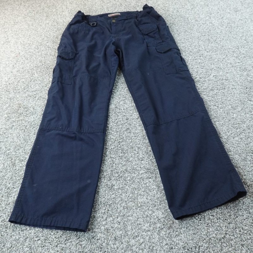 5.11 Tactical Pants Womens 14 Blue Taclite Pro Cargo Utility Hiking Work Ripstop